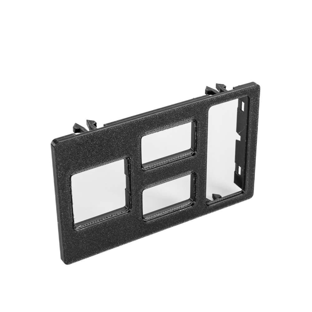 Center Console Switches Panel Cover Black Mazda RX-7
