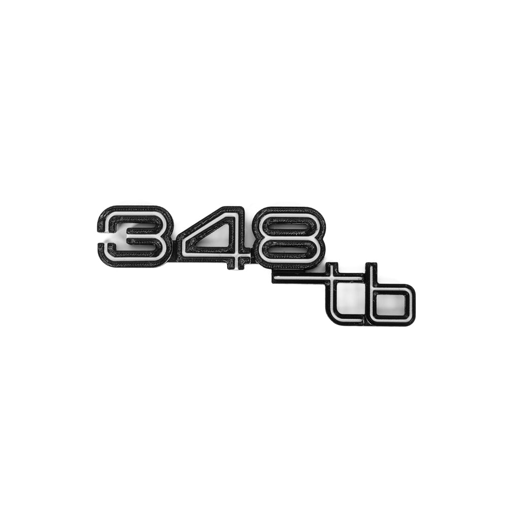 Ferrari 348TB Emblem OEM Look for 89-92 Rear Hood Part Number: 62696600