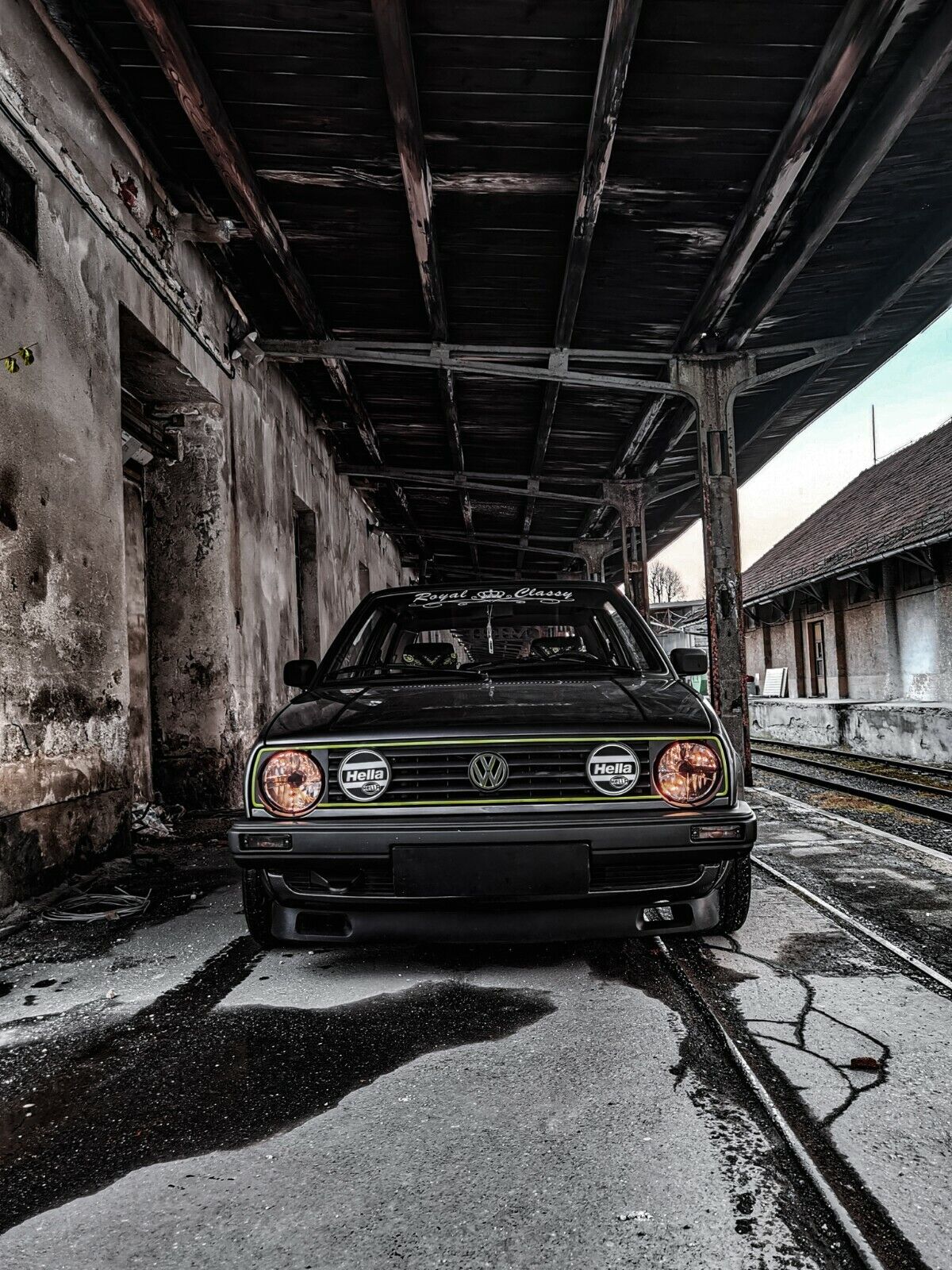 2x Hella Style Headlight Covers Caps VW GOLF 2 MK2 GTI GTD16V G60 Rallye