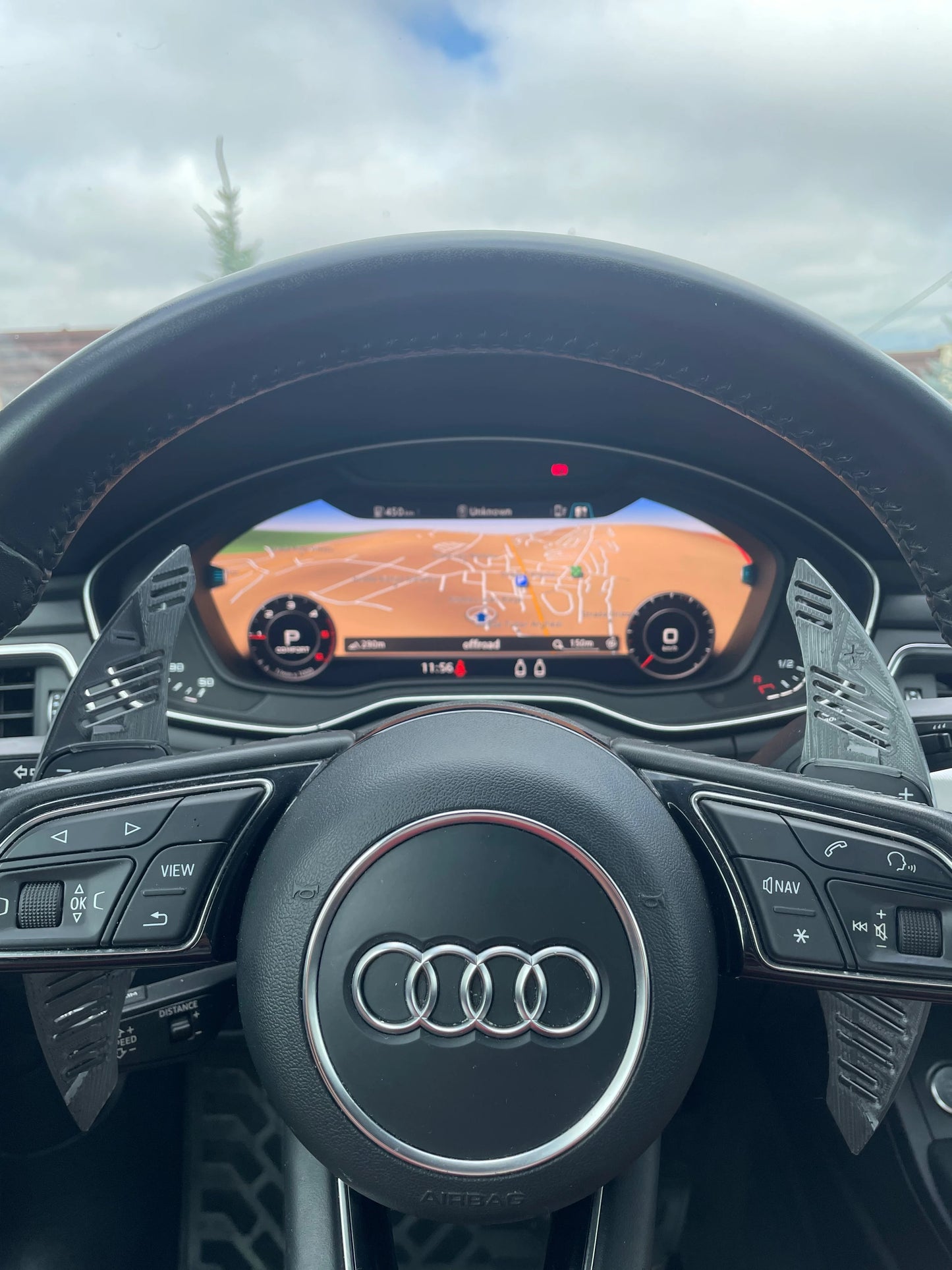 Paddle Shift Extensions for Audi