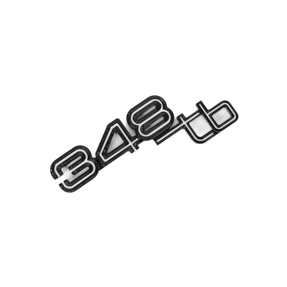 Ferrari 348TB Emblem OEM Look for 89-92 Rear Hood Part Number: 62696600