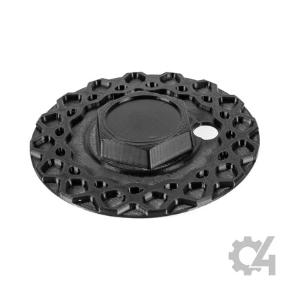 4x BBS center rim wheel caps