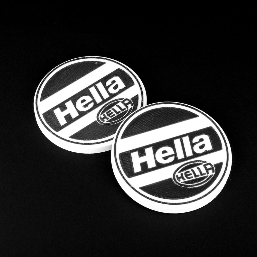 2x Hella Style Headlight Covers Caps VW GOLF 2 MK2 GTI GTD16V G60 Rallye