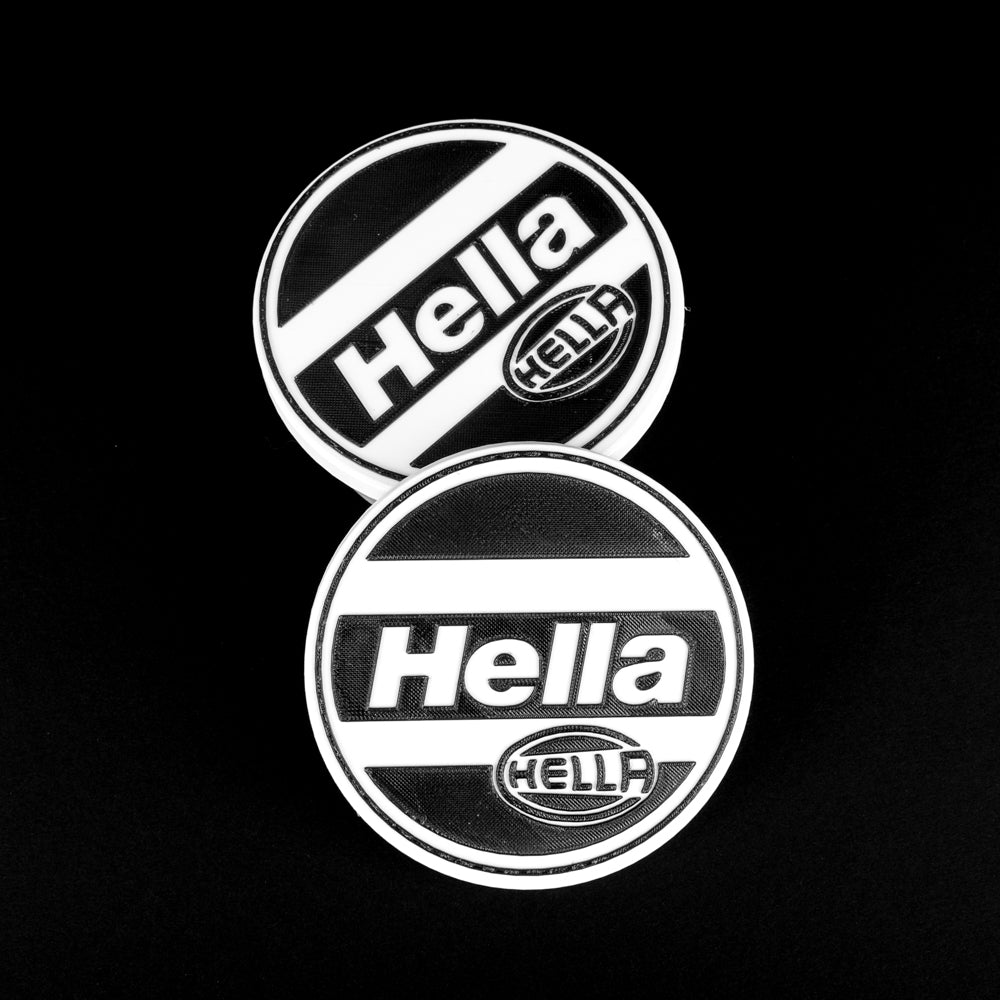 2x Hella Style Headlight Covers Caps VW GOLF 2 MK2 GTI GTD16V G60 Rallye