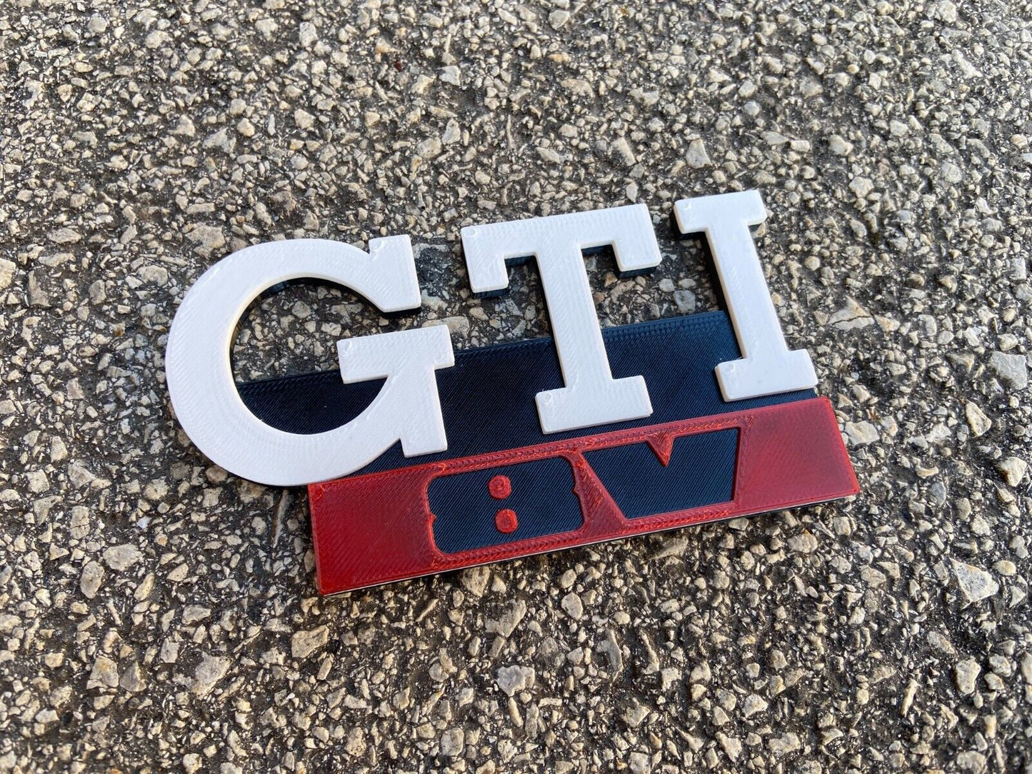 Volkswagen Golf 2 VW MK2 GTI 8V rear emblem