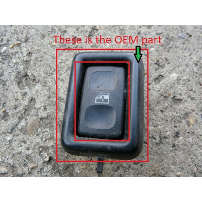 2x Original VW Golf 2 MK2 GTI GTD G60 Side Door Sliding Window Switch HOUSING